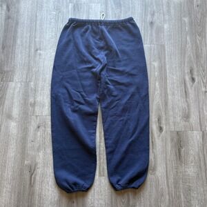Vintage Russell Athletic Mens Large Navy Blue Style Relaxed Fleece Sweatpants